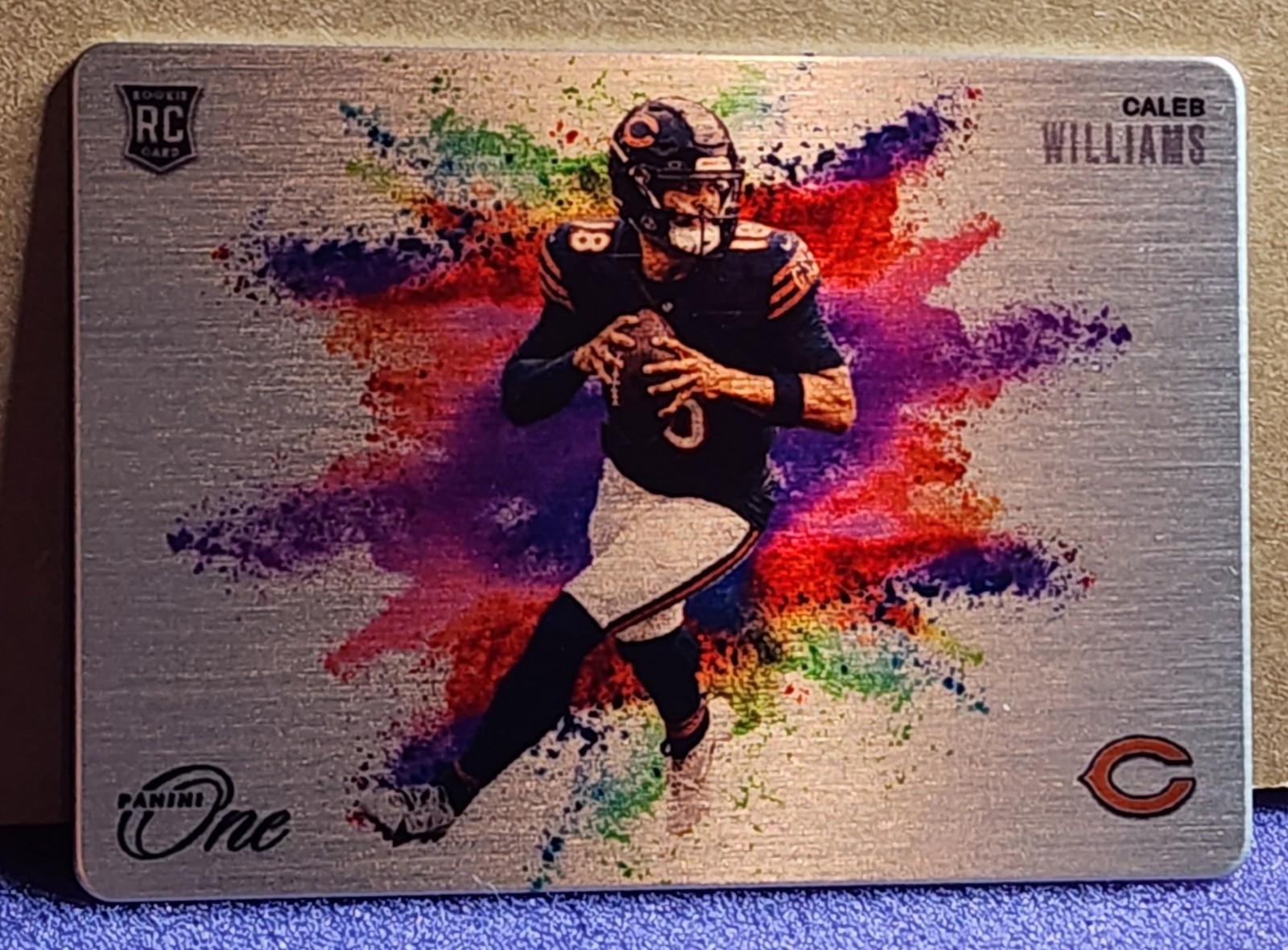2024 Panini One Caleb Williams Color Blast SP Rookie RC #CB-CWS Bears