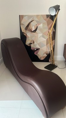 Armchair, eco-leather, modern design