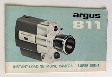 Argus 811 Super Eight Movie Camera Instruction Manual
