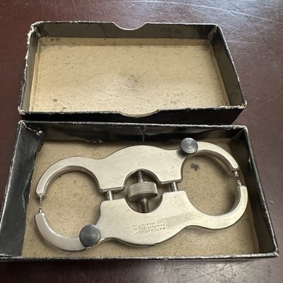 VINTAGE C.E. MARSHALL CO. WATCH CRAFT BALANCE TRUING CALIPER MADE U.S.A. 36035
