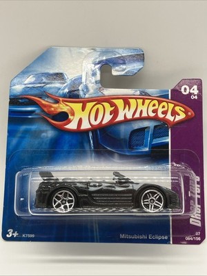Hot Wheels Drop Tops Mitsubishi Eclipse 084/156 Short Card ￼