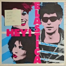 Hey Elastica Eat Your Heart Out Vinyl Record 12" EX/VG VS547-12 1982