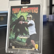 Wild Card Turf Monsters New Orleans Saints Tyler Shough 1 Of 1 Rookie And Stars 