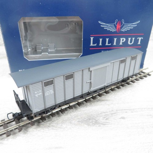 LILIPUT 316705 - HOe - STLB - gedeckter Güterwagen - OVP - #T10889 | Zustand: Gebraucht