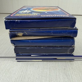 Lot of 5 Intellivision Mostly Complete Games w/ Manuals Overlays Vintage 1980s