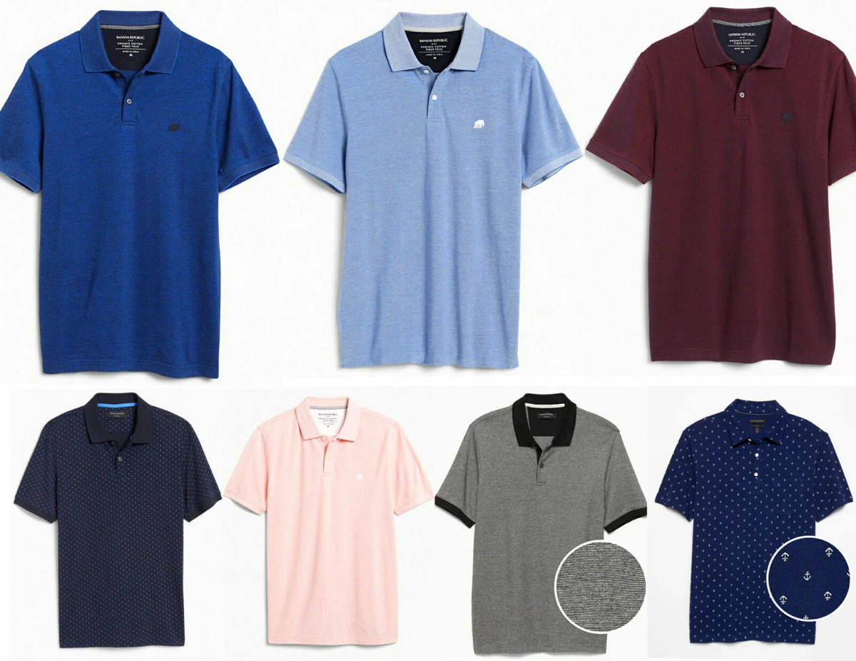 Banana republic slim fit sales polo