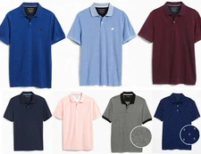 Banana Republic Pique Polo Dress Polo Standard Fit Slim Fit short Sleeve 100% 