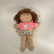 HASBRO FIRST EDITION CABBAGE PATCH KID DOLL RED HAIR Blue Eyes 1990