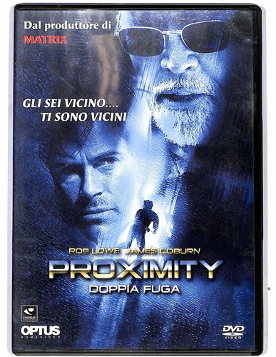 PROXIMITY - Doppia Fuga - con Rob Lowe - DVD NUOVO