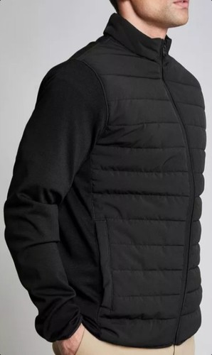 Mens Threadbare black hornet bomber Jacket large BNWT - Picture 4 of 8