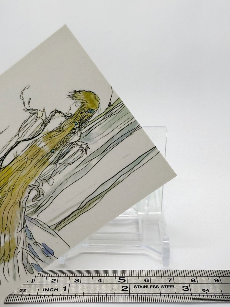 Elia Benett Final Fantasy Ⅲ Art Museum Card SQUARE Yoshitaka