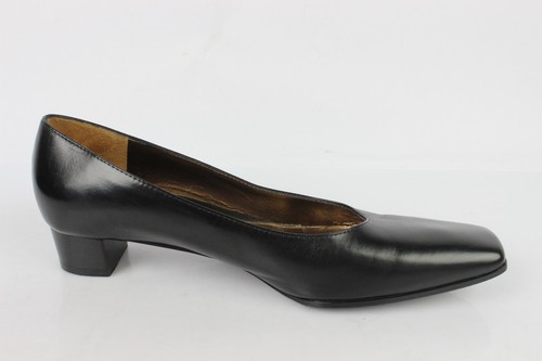 Scarpe Manfield Pelle 38 In Vintage Condizioni Nero T Ottime SRqwfd5