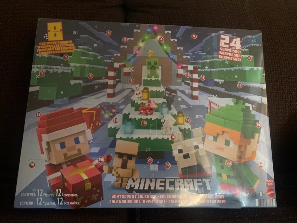 Minecraft calendar advent hot sale