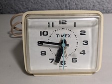 Timex Electric Table Top Alarm Clock Vintage 7369A Made in USA