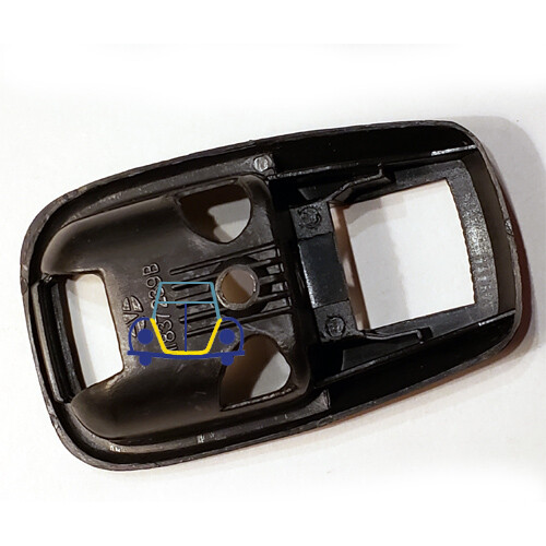 VW Door Latch Operation Lvr Cover Plate, Pair, Black - Picture 1 of 2