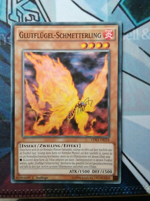 LDK2-DEj18 Glutflügel-Schmetterling   1.Auflage  In Mint
