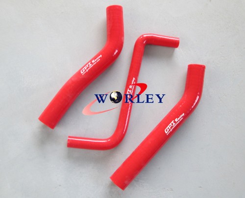 Silicone Radiator Hose For Honda TRX450 TRX450R TRX 450R 2006-2009 2007 2008 BLU - Picture 4 of 6