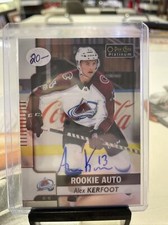 2017-18 O-Pee-Chee Platinum Rookie Autographs #RKE Alex Kerfoot 