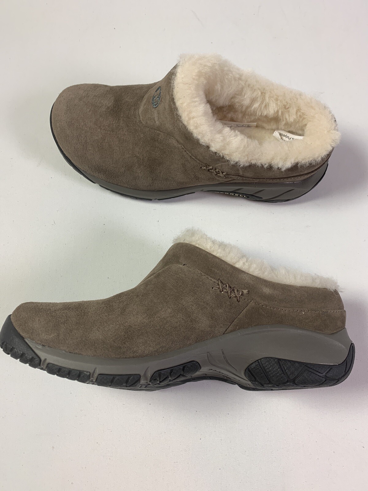 merrell sheepskin lined clogs