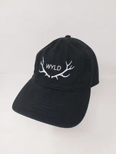 WYLD Strap Back Dad Hat Adjustable Black Cap