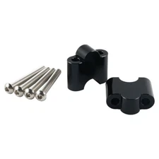 For Yamaha Raptor 700 YFM700 Aluminum Handlebar Riser Mounting Clamps 2013-2026