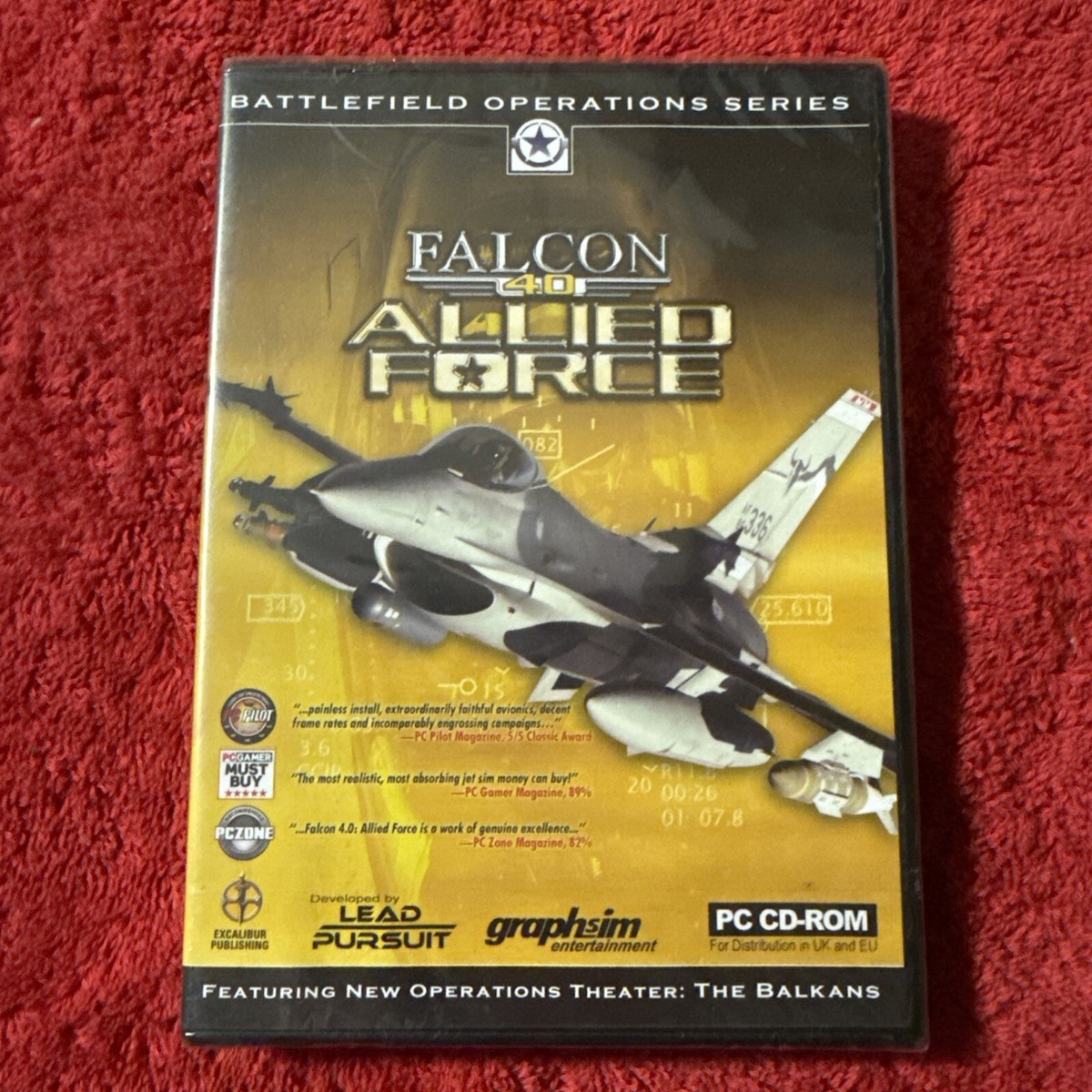 Falcon 4.0: Allied Force (PC, 2012) | combat flight simulator 