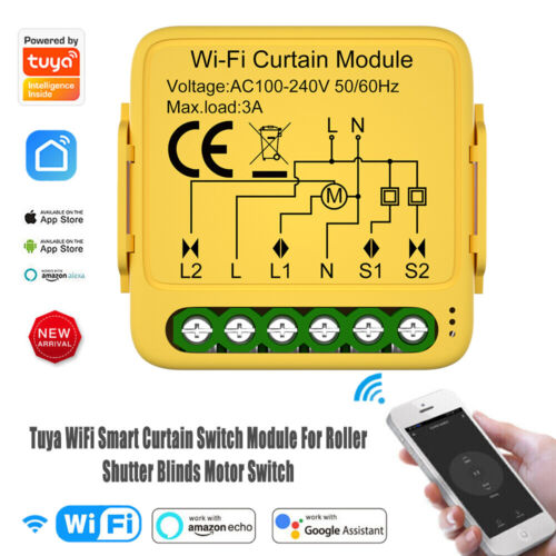 Módulo de interruptor inteligente Tuya Smart, Tuya WLAN interruptor de persiana para Smart Life Switc - Imagen 15 de 18