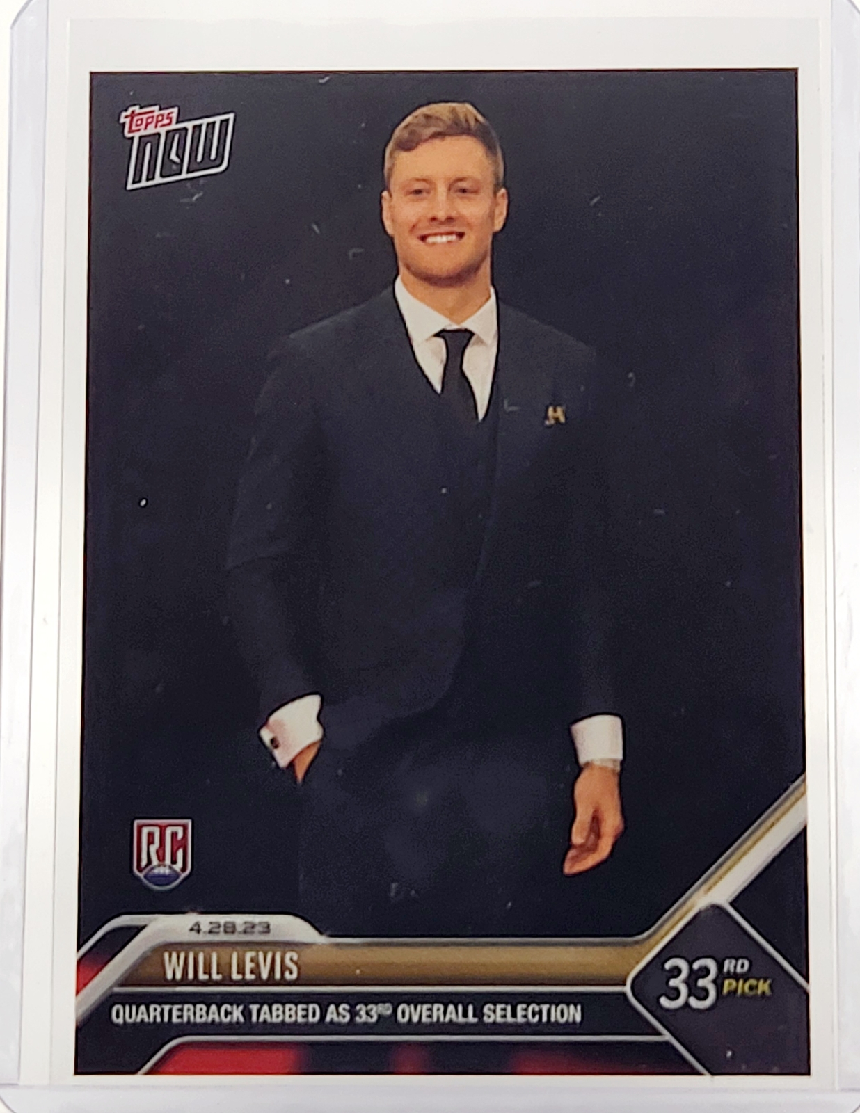 2023 Topps Now #D-3 Will Levis