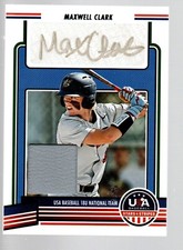 2023 USA Stars & Stripes 18U NT Auto Materials Gold Ink #18U-MC Maxwell Clark