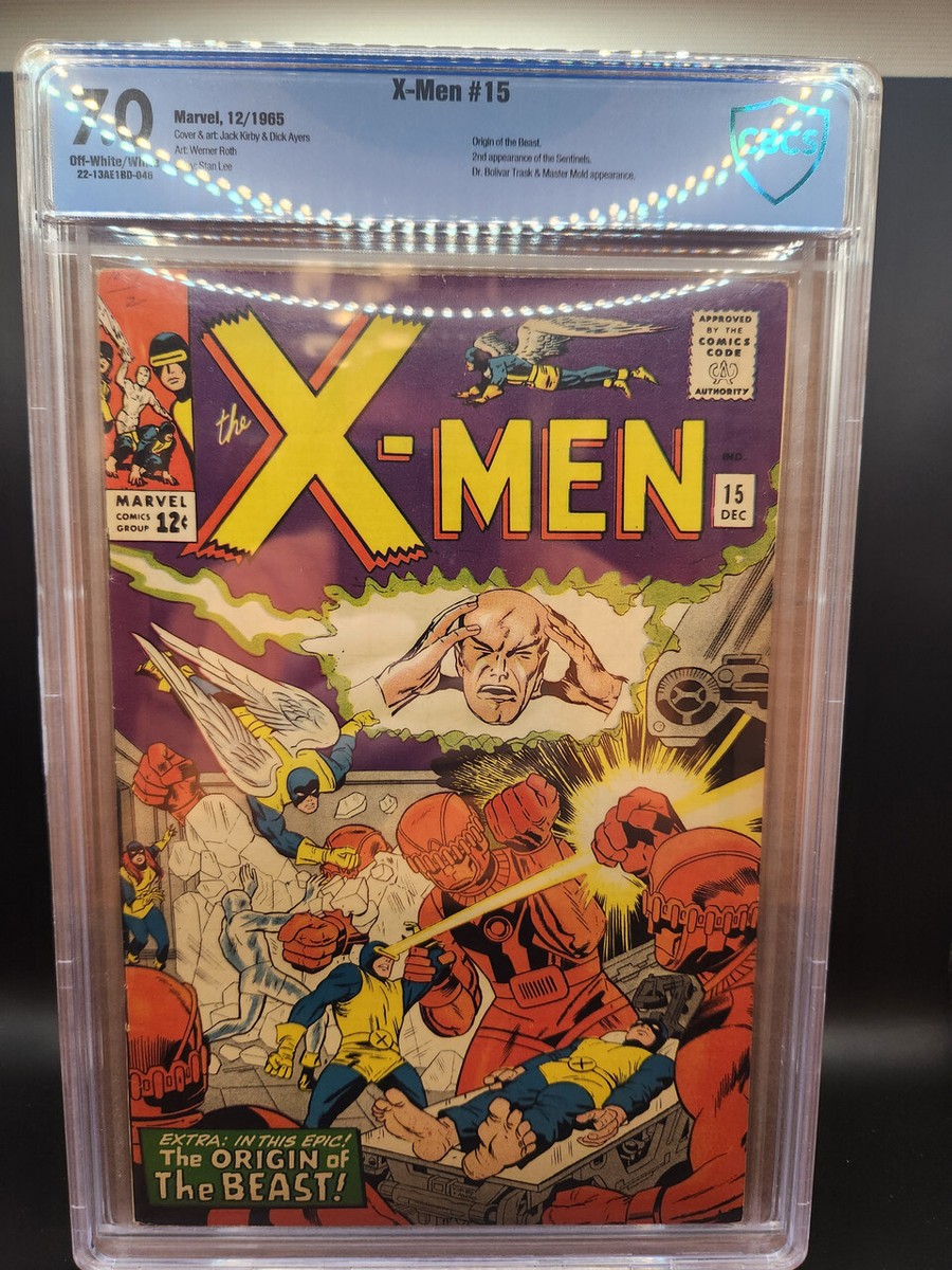The X-Men #15 (Marvel Comics December 1965) for sale online | eBay