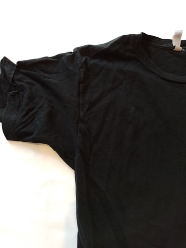 Tshirt uomo tela M girocollo maniche corte nera 22174 - Foto 4 di 17