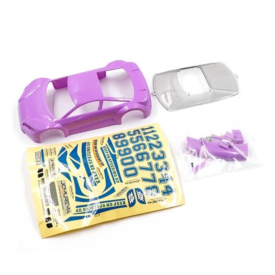 PN Racing Pre-Painted Pre-Cut Carrosserie Violet Car Body Set For Mini-Z GT01