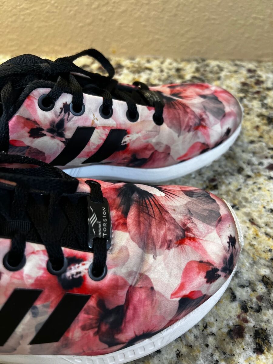 Adidas Torsion ZX Flux Floral Sneaker Womens Size 6 | eBay Adidas Torsion ZX Flux Floral Sneaker Womens Size 6 | eBay