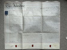 1852 Indentured Deed, Broughton Road, Joynson Road, Broughton; Jarvis & Brearely