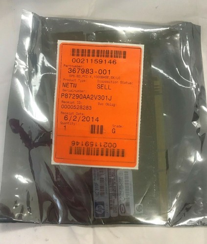 *LOT OF 5* HP Ethernet NC310F Channel Server Adapter 367983-001 NEW. - Picture 6 of 6