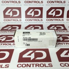 4A-C4L-1-SS | Parker | Check Valve 1/4 Tube to 1/4 Tube, Sealed (NSS)