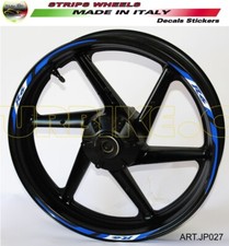 Kit Adesivi strisce per ruote cerchi moto R6 "JP027"
