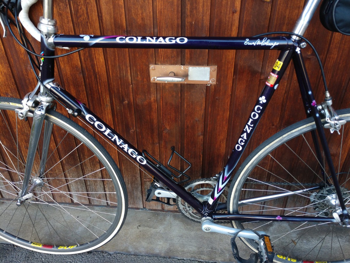 Poster Vintage Colnago Glamour Girl - Campagnolo Super Record - 84x60cm - Neuf