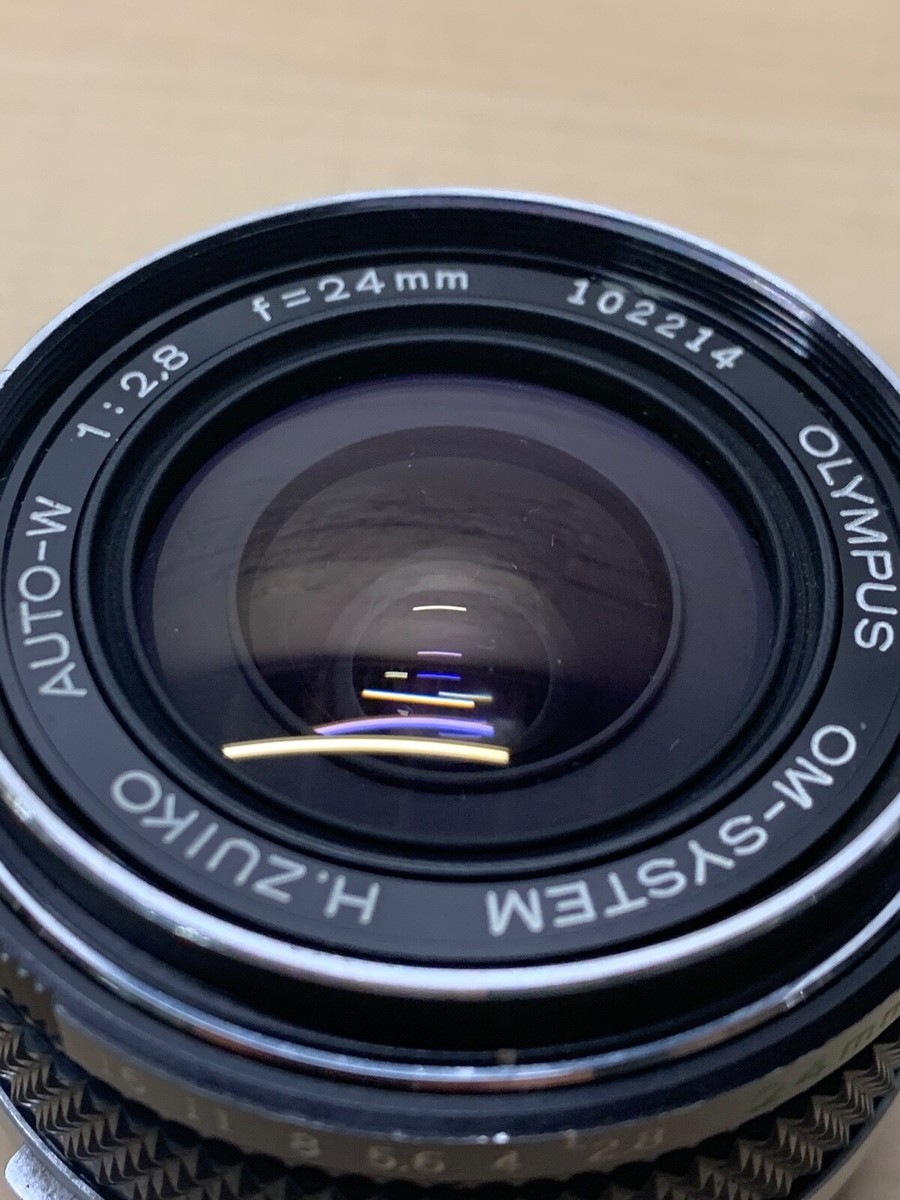 Olympus OM-System ZUIKO MC AUTO-W 24mm f2.8 Lens **HAZE