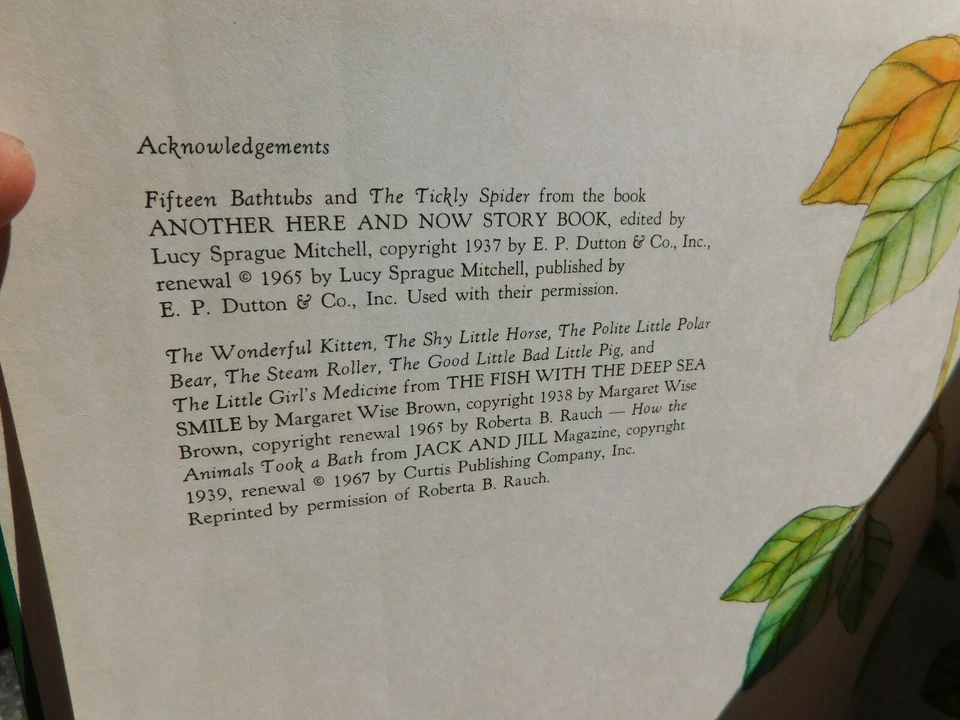 Vtg Margaret Wise Brown's Wonderful Storybook J P Miller Golden Book 1974 Bear Foto 4 de 4