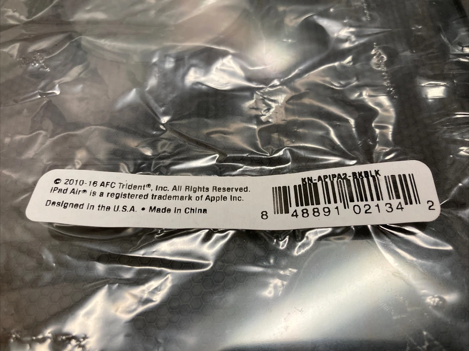 New- iPad AIR 2 Case for Tablet Black (KRAKEN AMS Series) - No Outside Packaging - Image 3 of 3