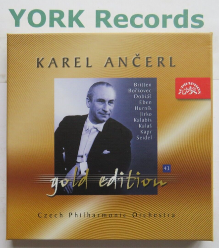 KAREL ANCERL - Gold Edition 43 - Czech Philharmonic Orch - Ex 4 CD Set Supraphon