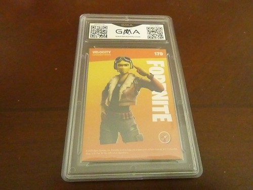 VELOCITY 2020 PANINI FORTNITE RELOADED LEGENDARY # 179 GRADED 8.5 L@@@K - Picture 2 of 2