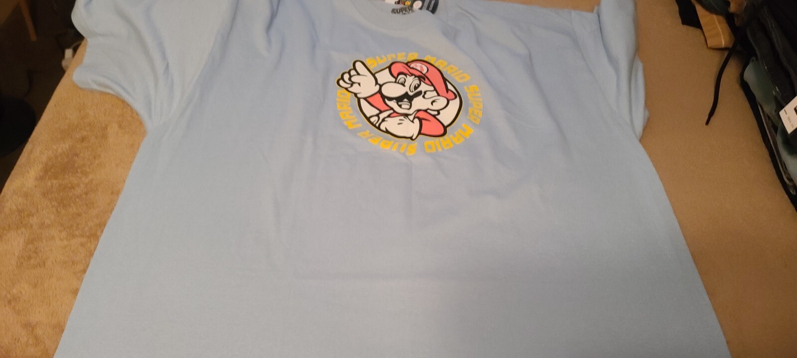 Super Mario T- Shirt 4xlt NWT
