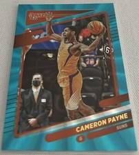 2021-22 Panini Donruss Basketball Cameron Payne Phoenix Suns Teal Laser #147