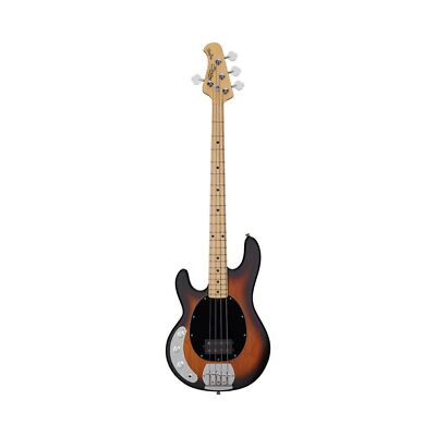 Sterling by Music Man 4 String Bass Guitar, Left, Vintage Sunburst (RAY4LH-VS...