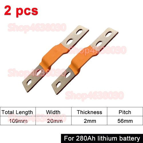 230Ah 280Ah 300Ah 12V Sammelschiene Lifepo4 Batterie Flexibler Kupferstecker 56mm 74mm - Bild 12 von 26