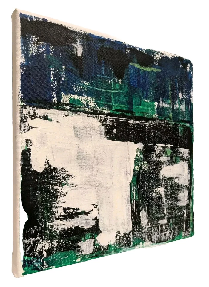 No.599 Original Abstract Modern Minimal Painting By K.A.Davis  - Image 2 of 4