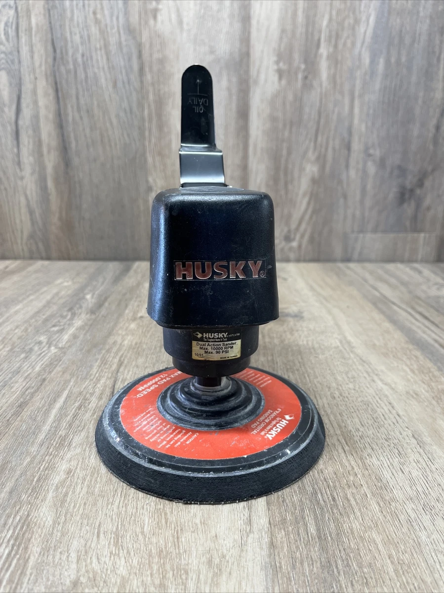 Husky dual action sale sander