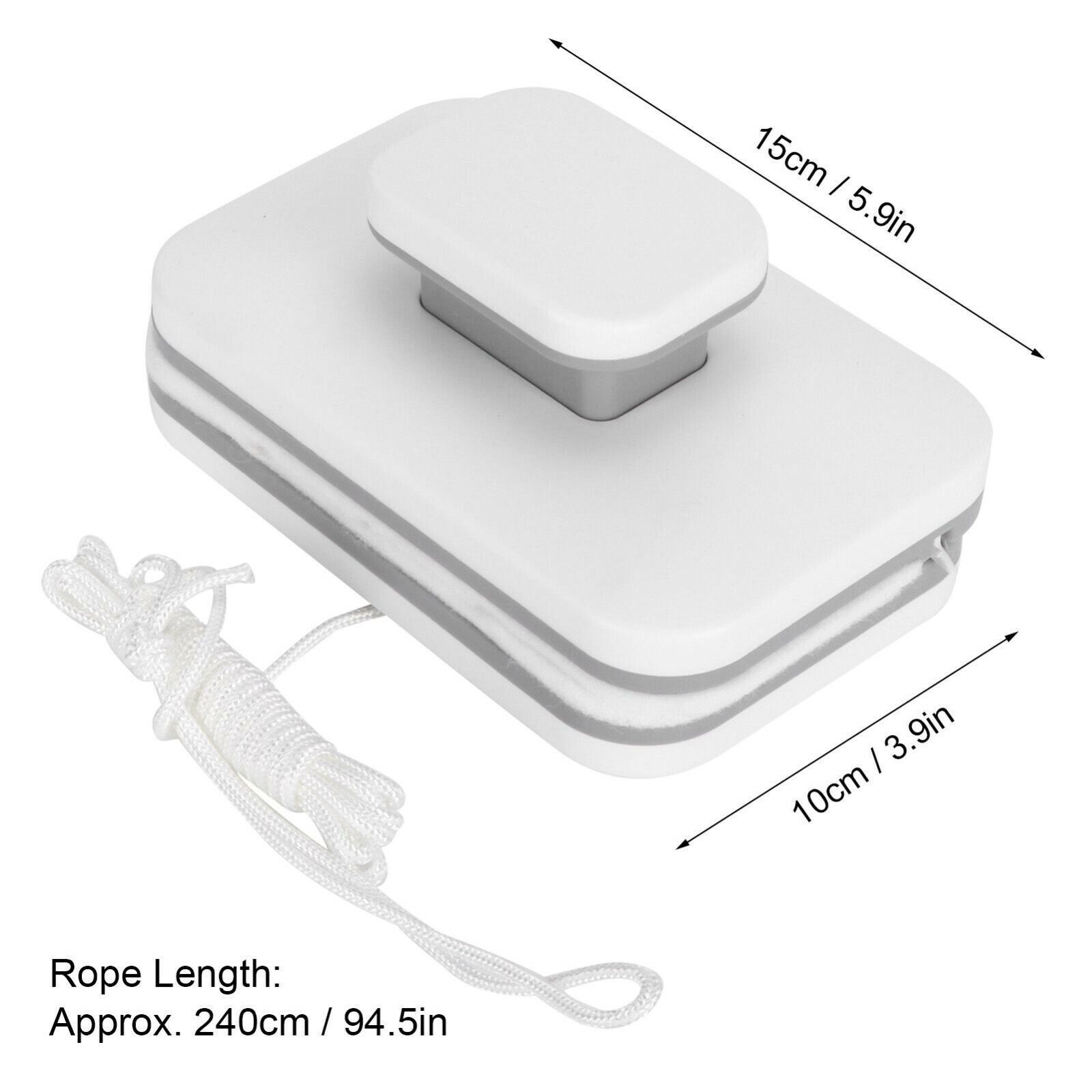 Window Cleaner Glass Brush Wiper Washing Double Side Cleaning